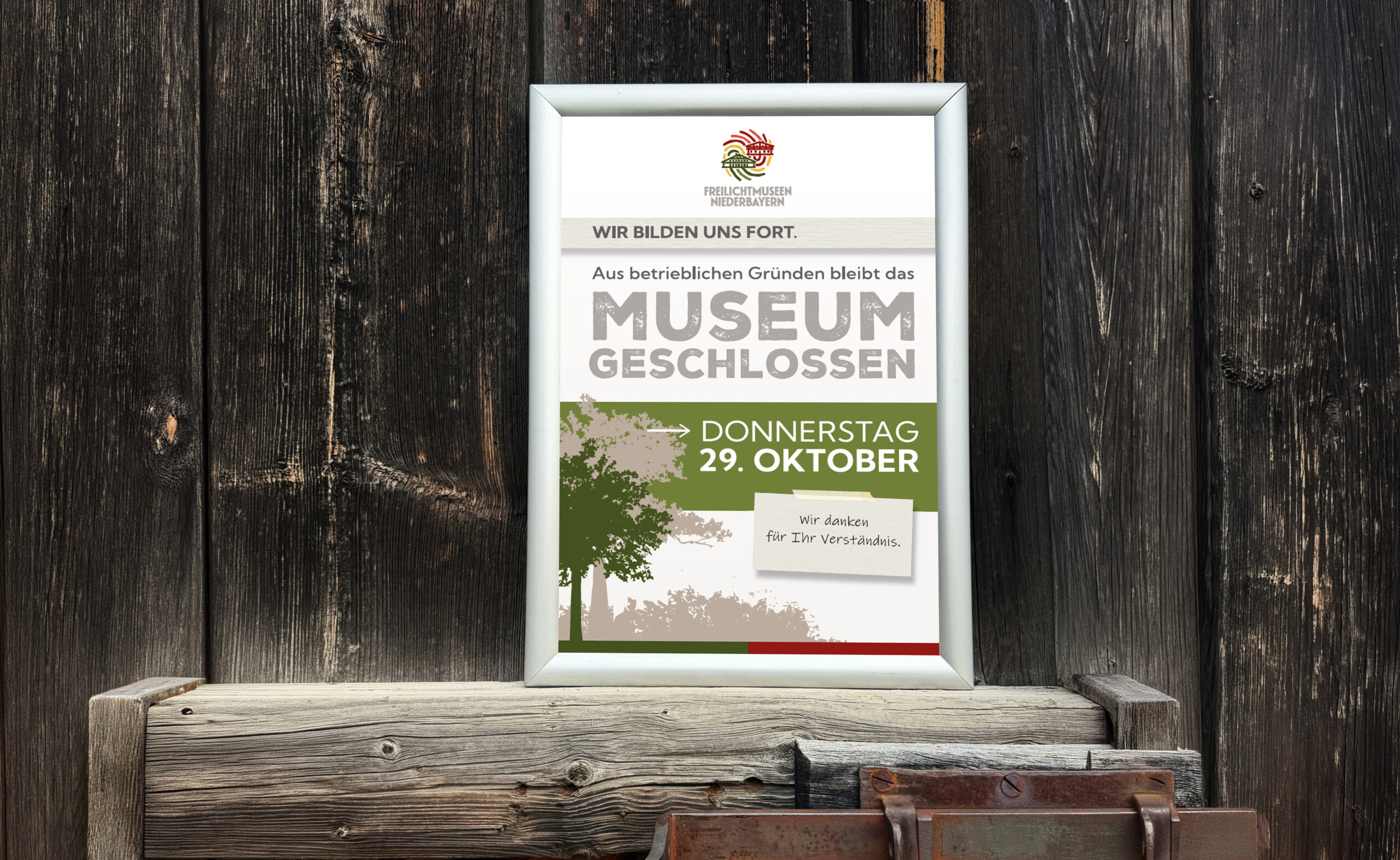 Museen am 29 Oktober geschlossen
