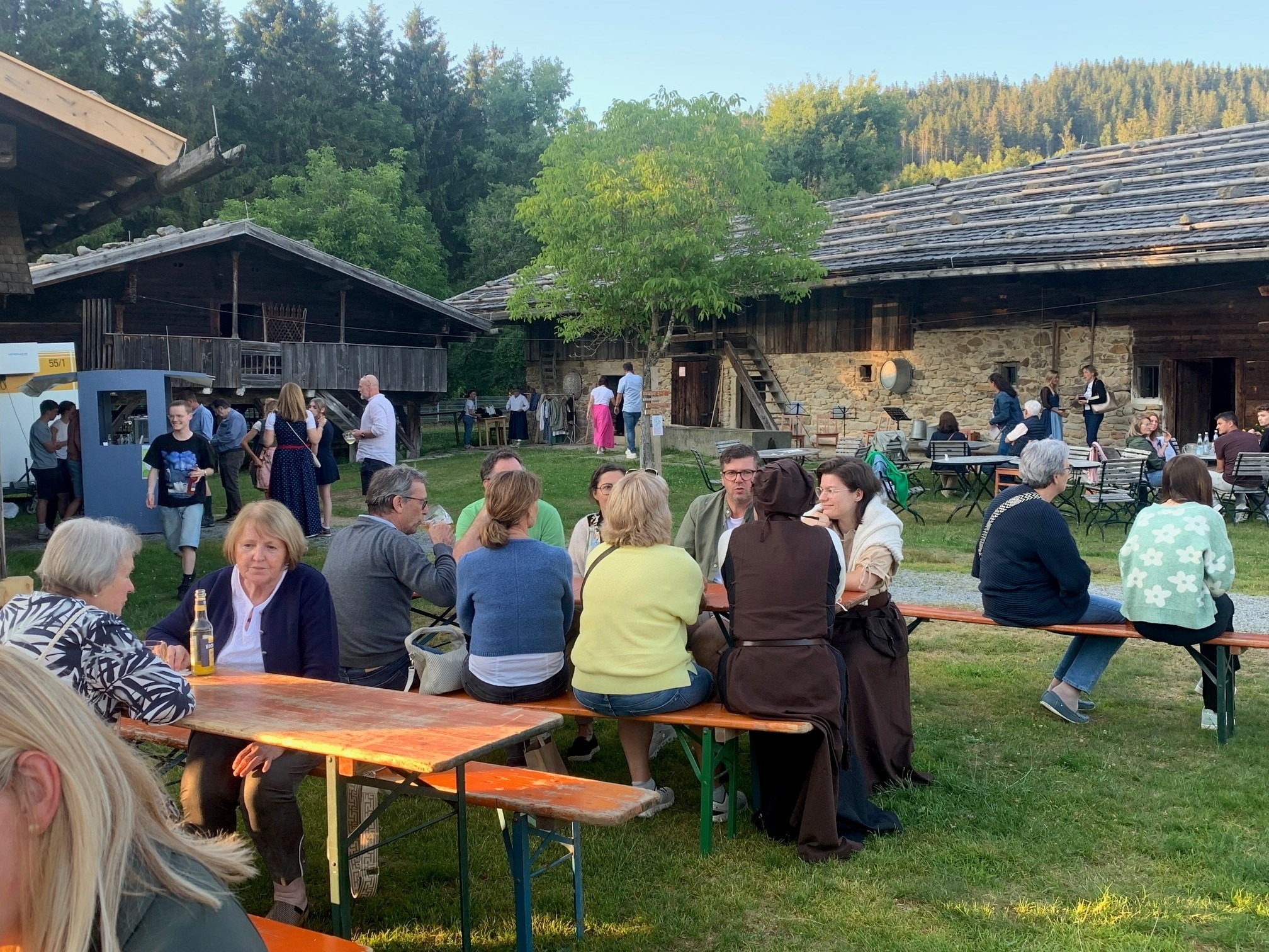 Sommerabend im Museum