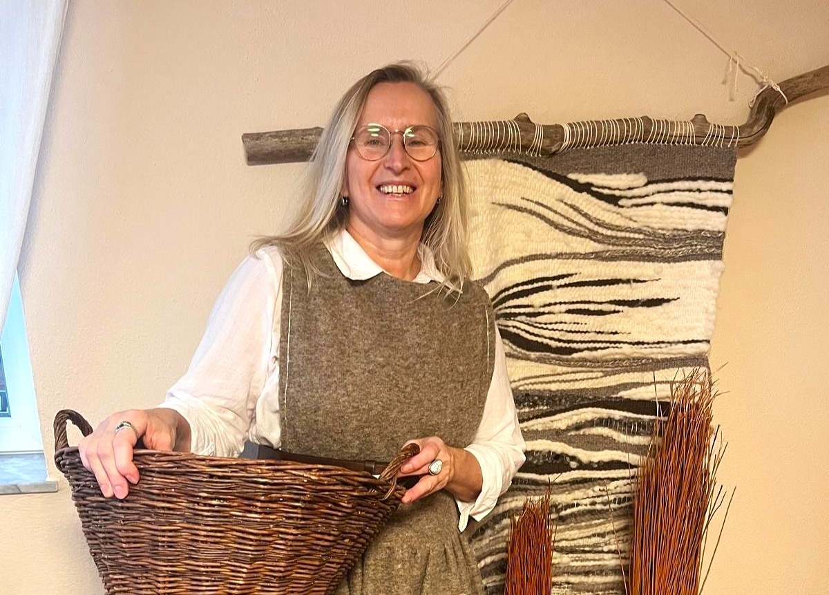 Stepanka Breit mit Korb