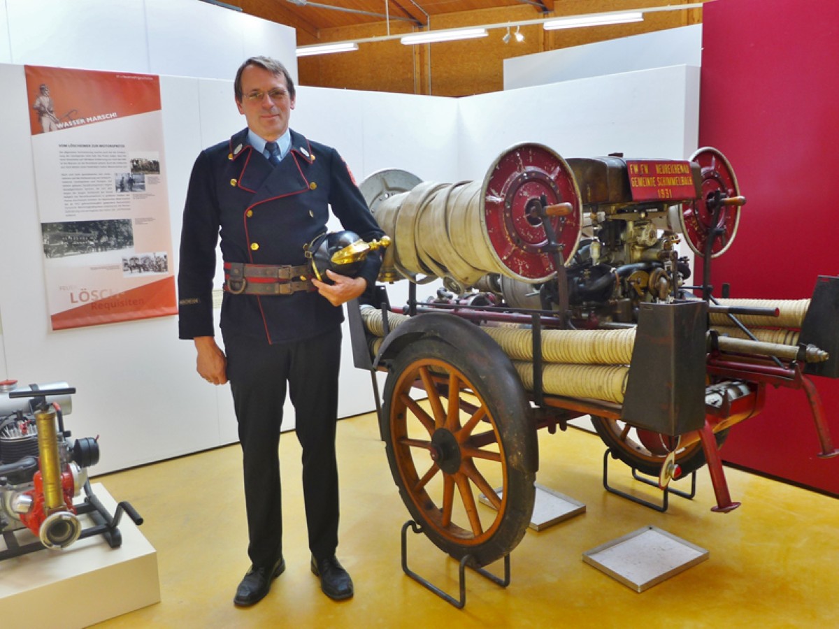 Martinshorn und Florianifeier Martinshorn und Florianifeier