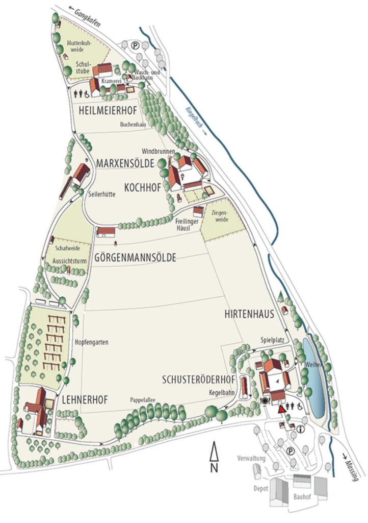 Übersichtsplan Massing