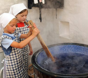 Waschtag am Bauernhof
